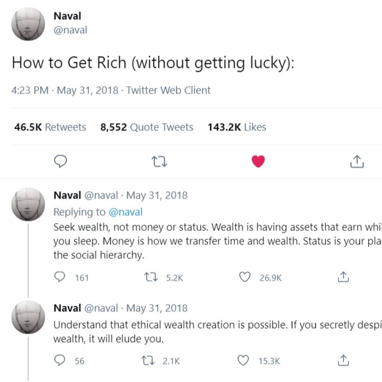 How to Get Rich